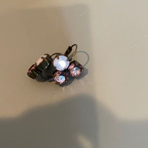 Three stone Sabika-like earrings